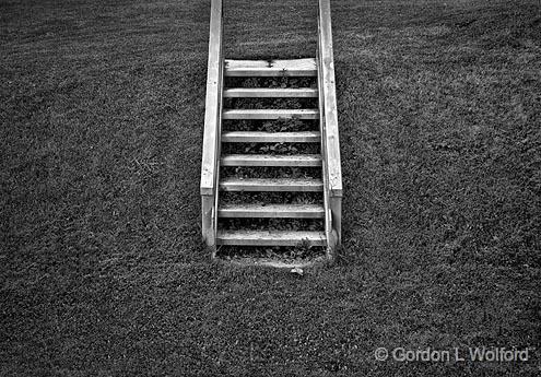 Lock Steps_12208BW.jpg - Photographed along the Rideau Canal Waterway at Smiths Falls, Ontario, Canada.